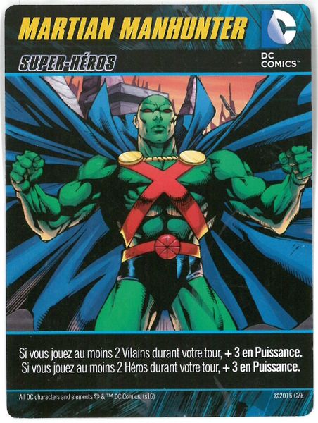 Dc Comics Deck-building Game - Martian Manhunter