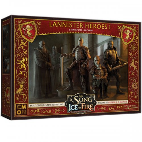 A Song of Ice & Fire: Tabletop Miniatures Game - Lannister heroes 1