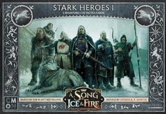 A Song of Ice & Fire: Tabletop Miniatures Game - Stark  heroes 1