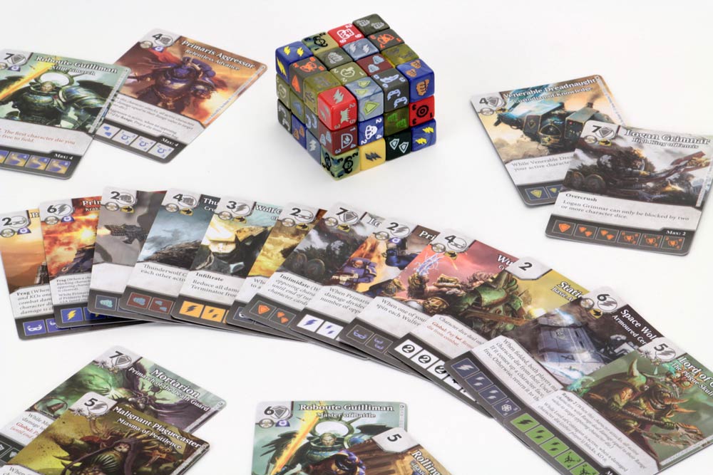 Dice Masters: Battle for Ultramar Campaign Box Warhammer 40,000 - Dés et cartes à l'unité