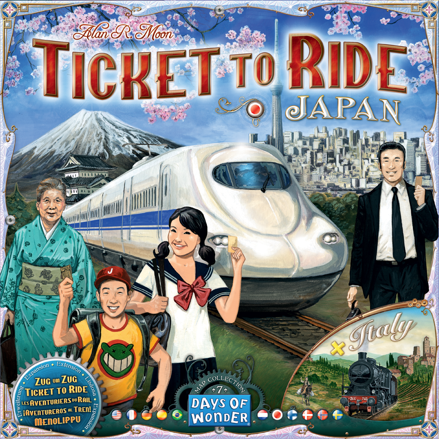 Les Aventuriers du Rail - 07 : Japon & Italie