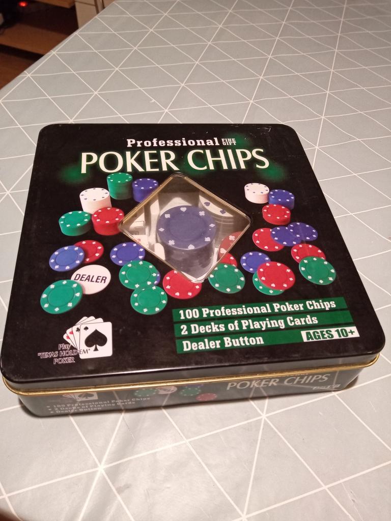 Jeu de poker 100 jetons