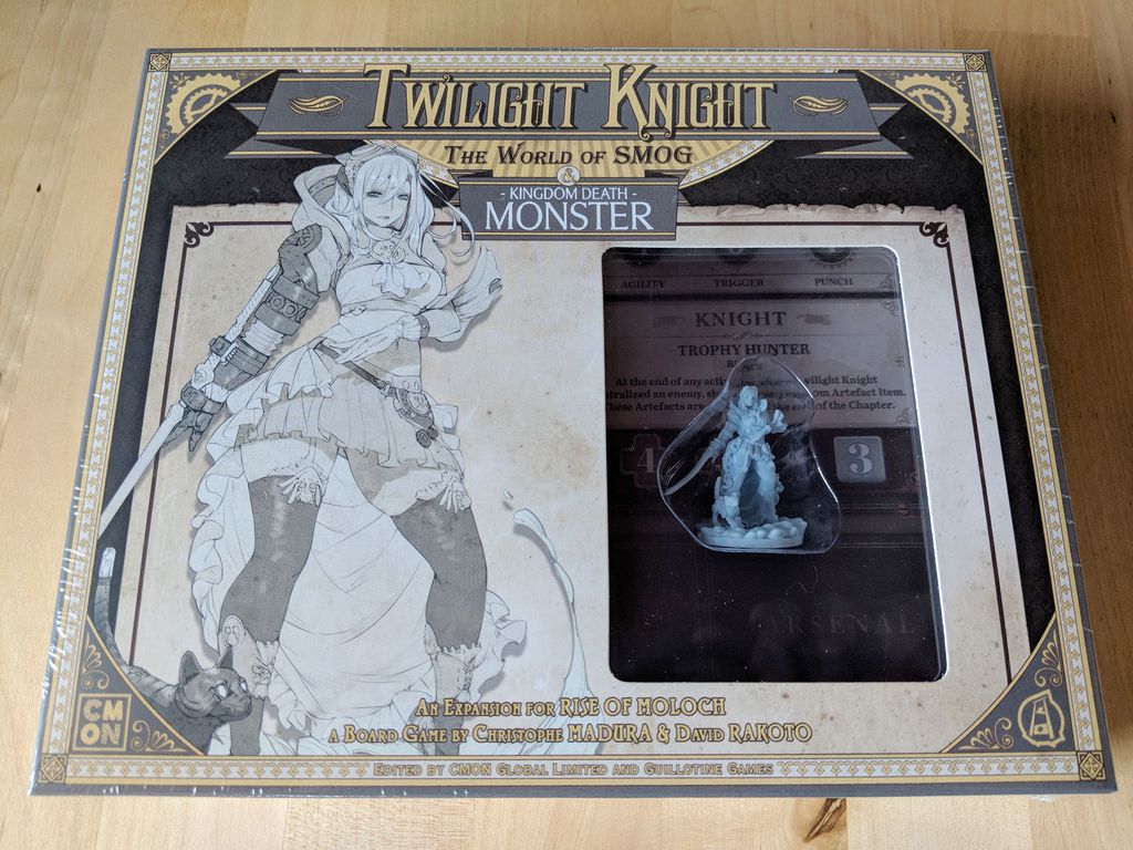 The World of Smog: Rise Of Moloch - Steampunk Twilight Knight - Kingdom Death