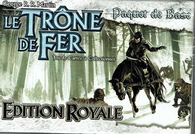 Le Trône De Fer JCC - Paquet De Base Edition Royale