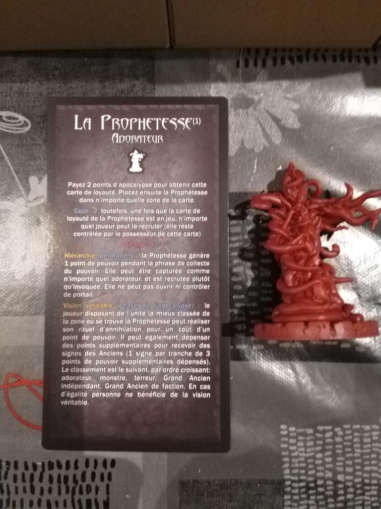 Cthulhu wars la prophétesse