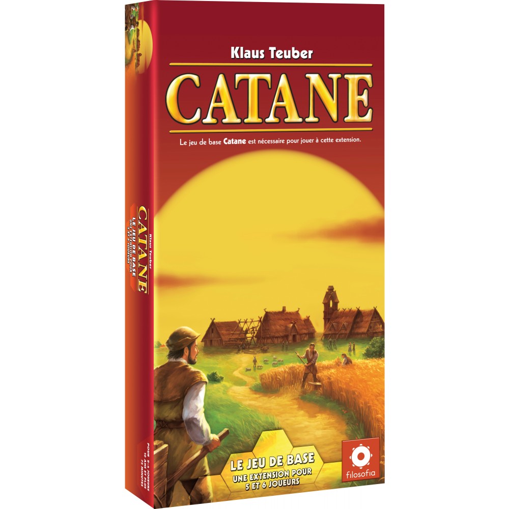 Catane / Les Colons De Catane - Boite Voyage - Extension 5/6 joueurs
