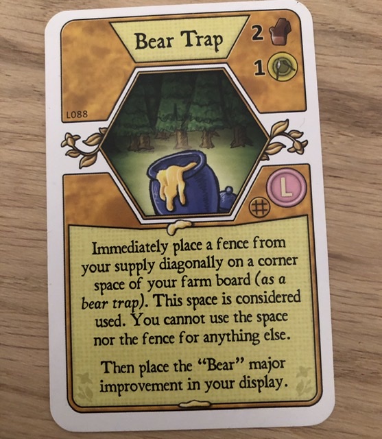 Agricola - Bear Trap