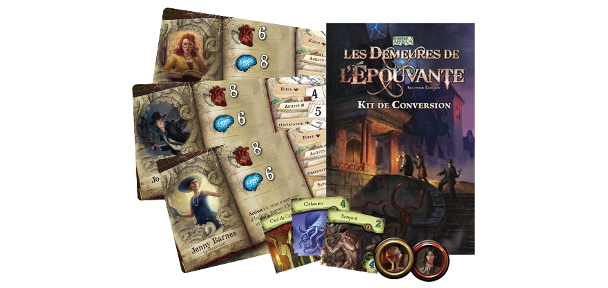 Les Demeures de l'épouvante (seconde édition) - Kit de Conversion