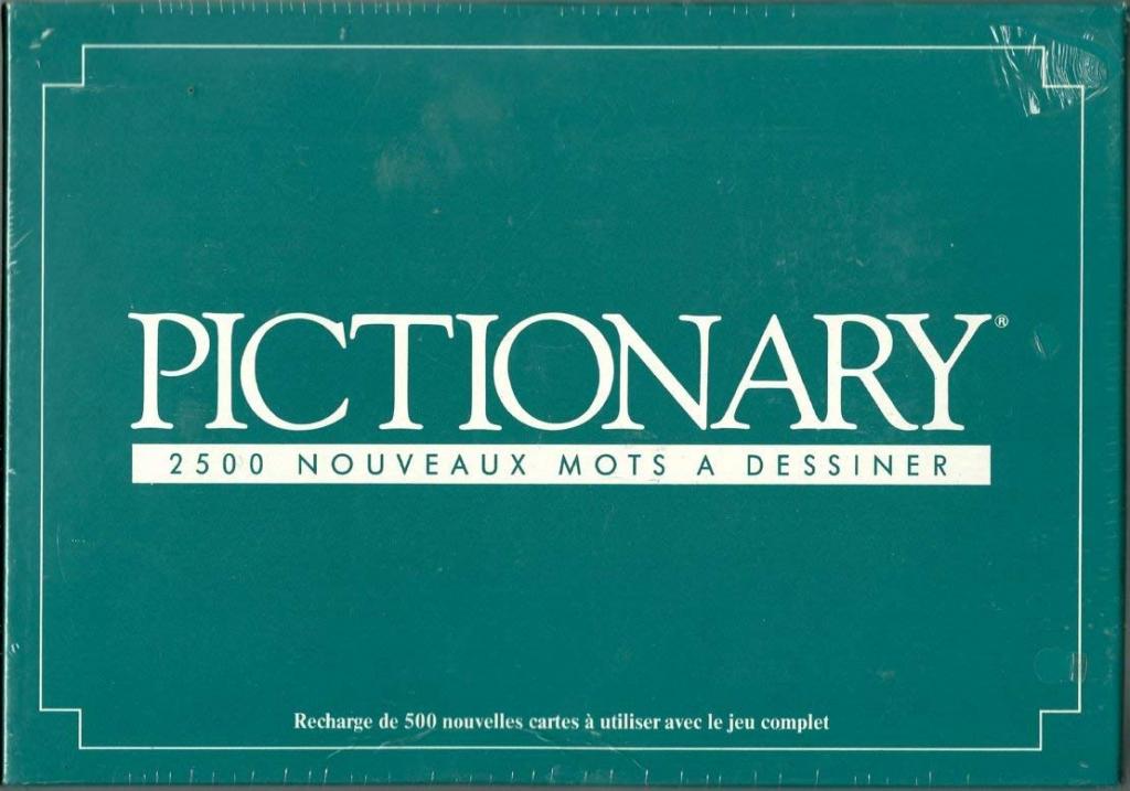 Pictionary - Recharge de 500 nouvelles cartes