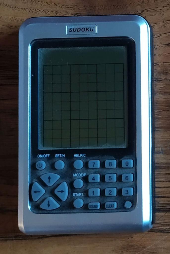 Sudoku électronique