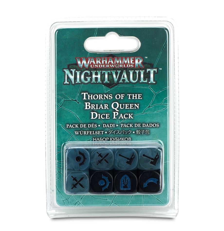 Warhammer Underworlds : Nightvault - Pack de dés reine des ronces
