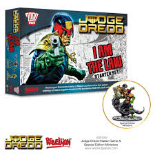 Judge Dredd:  I am the law