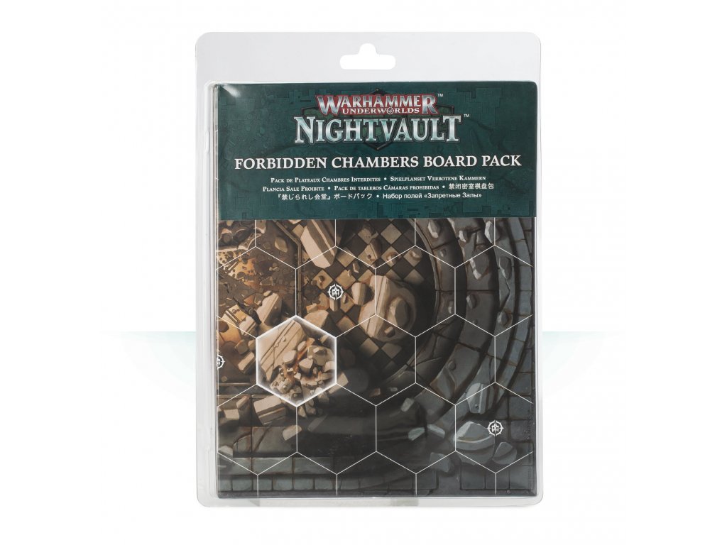 Warhammer Underworlds : Nightvault. Pack de pack de plateau des chambres interdites