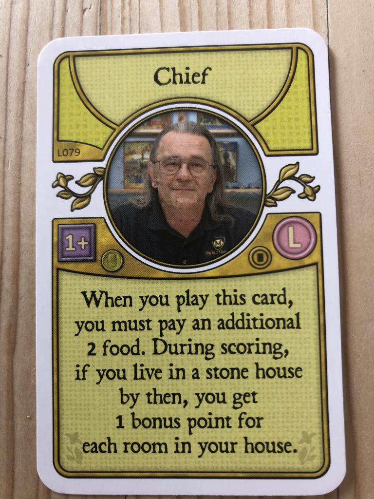 Agricola - carte Chief