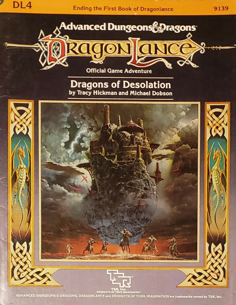 Advanced Dungeons & Dragons - 1st Edition - DragonLance - Dragons of Desolation