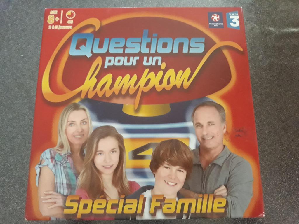 QUESTIONS POUR UN CHAMPION SPECIAL FAMILLE