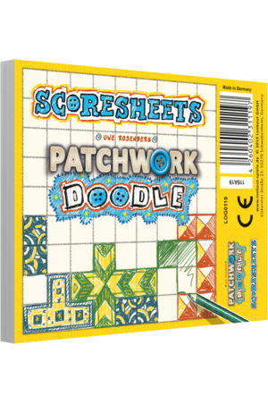 Patchwork Doodle - SCORESHEETS