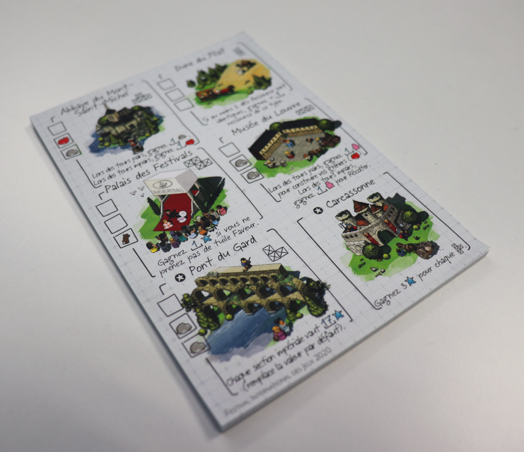 Imperial Settlers : Roll & Write - Monuments FIJ 2020