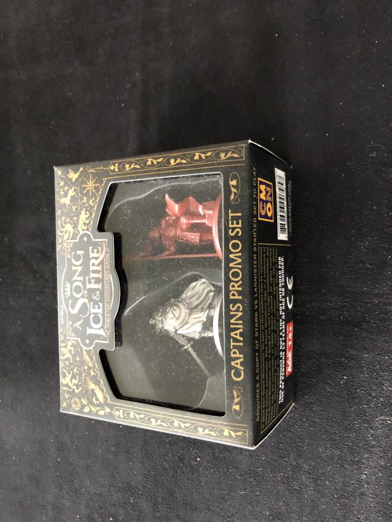 A Song of Ice & Fire: Tabletop Miniatures Game - Captains Promo set