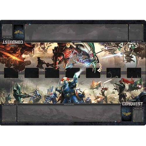 Warhammer conquest - Tapis de jeu néoprène Warhammer conquest - Tapis de jeu néoprène