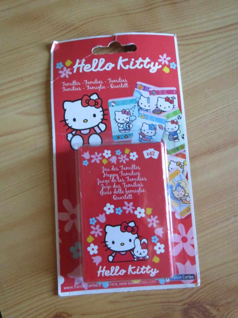 Jeu des 7 familles - Hello Kitty