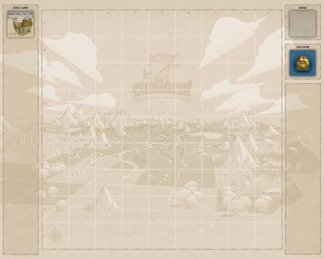 the 7th continent - Playmat non officiel