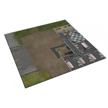 The Walking Dead - All Out War - Tapis La Prison