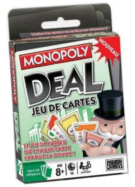 Monopoly deal - Jeu de carte