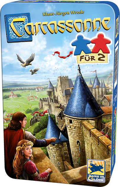 Carcassonne-Für 2 (2 joueurs)