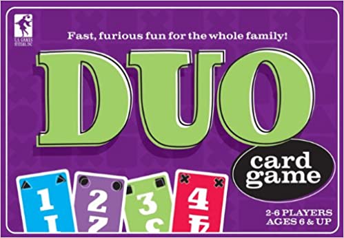 DUO card game - version américaine