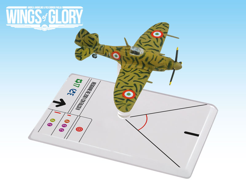 Wings of Glory - Figurine WGS104B - REGGIANE RE.2001 CN FALCO II (Cerretani)