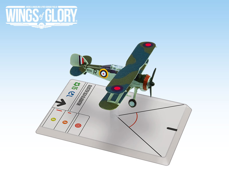 Wings Of Glory - Figurine Wgs109a - Gloster Sea Gladiator (Burges)