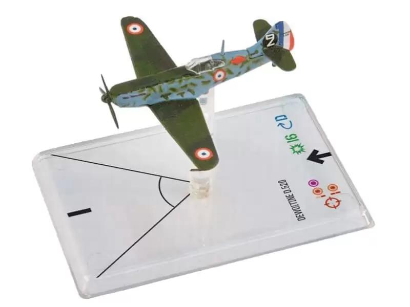 Wings Of War - Figurine Wow140-a - Dewoitine D.520 (Thollon)