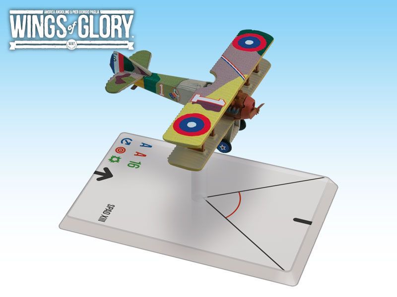 Wings of War - Figurine WOW107-C - Spad XIII (Rickenbaker)