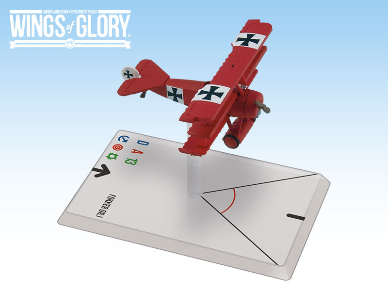 Wings of Glory - Figurine WGF104A - Fokker DR.I (Von Richthofen)