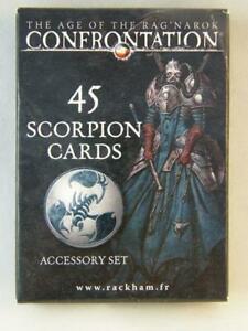 Confrontation - 45 scorpion cards