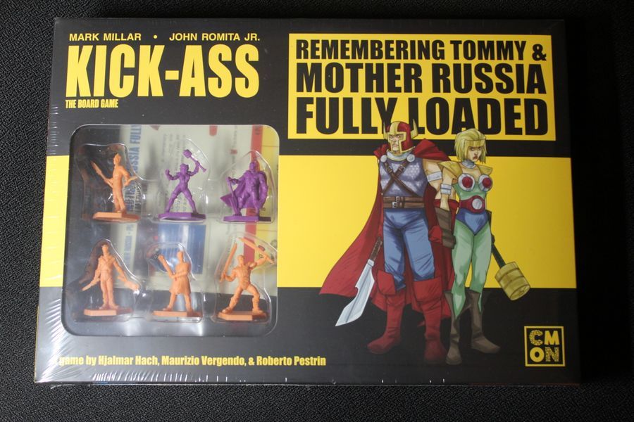 Kick-Ass : The Board Game - Remembering Tommy and mother Russia fully loaded