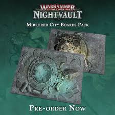 Warhammer Underworlds : Nightvault. Pack de plateaux de la cité mirroir