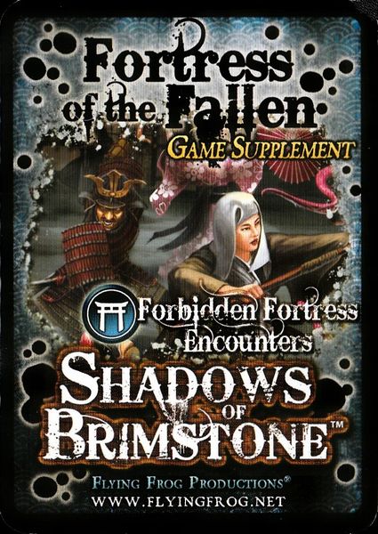 Shadows of brimstone Fortress of the fallen Game supplement