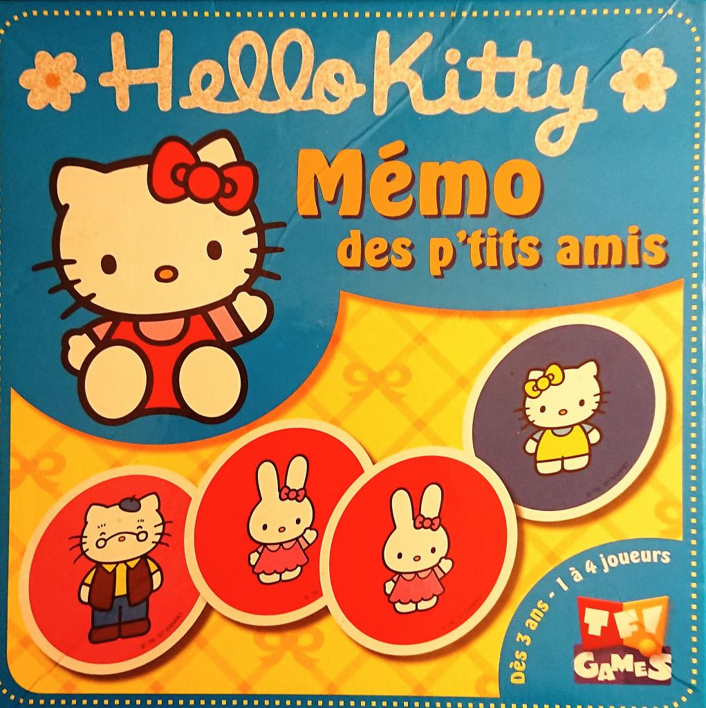 Hello Kitty Mémo des p'tits amis