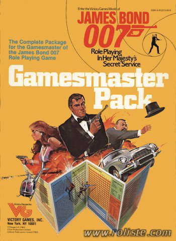 James Bond 007 (RPG) - GameMaster Pack