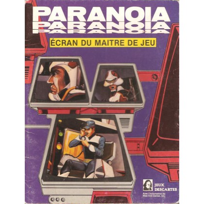 Paranoia - écran du maître du jeu