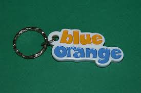 Kingdomino / Queendomino - Porte clef Blue orange