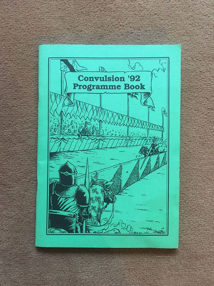 RUNEQUEST - Convulsion 92 programme book