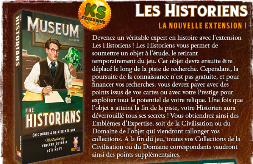 Museum - Les Historiens