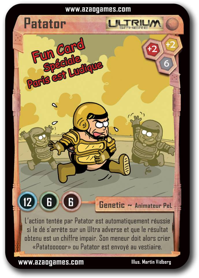 Ultrium Sphere : Carte Bonus Patator