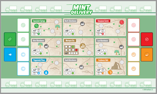 Mint Delivery - Tapis Neoprene