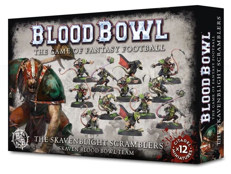 Blood Bowl 2016 - The Skavenblight Scramblers - Skaven Blood Bowl Team