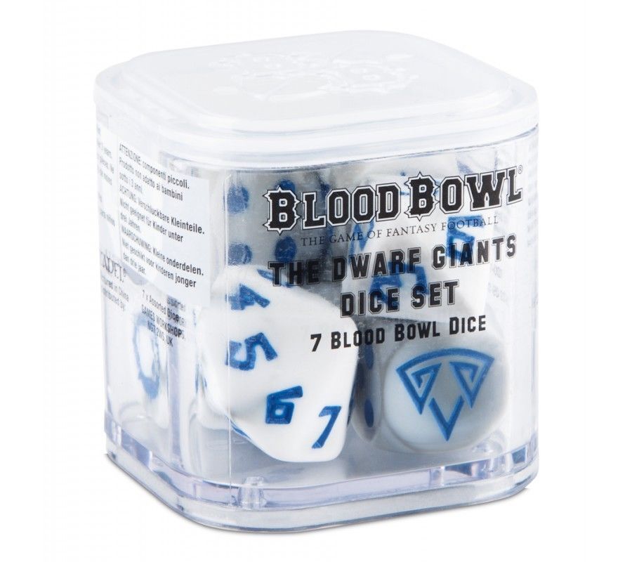 Blood Bowl 2016 - Dwarf Giant Dice Set