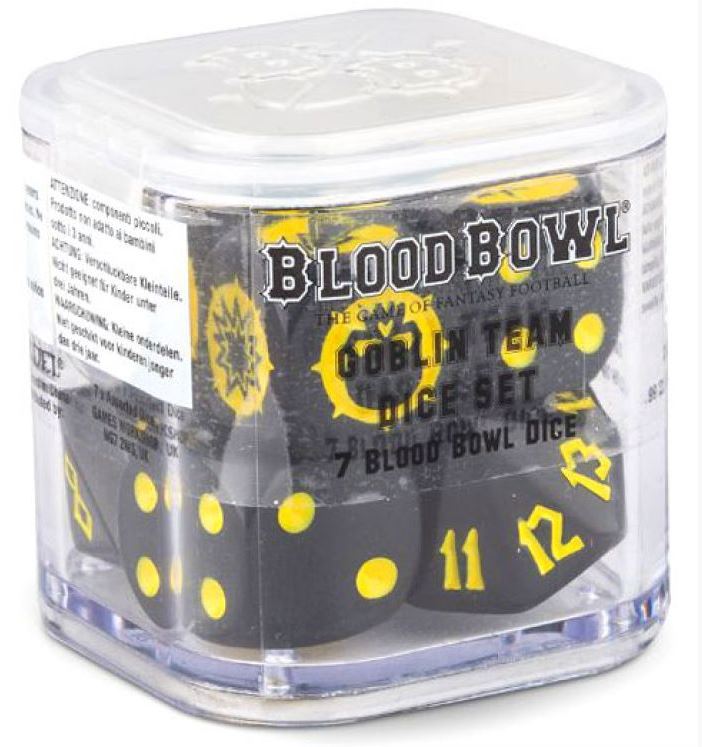 Blood Bowl 2016 - Goblin Team Dice Set